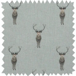 Highland Stag Fabric By The Metre