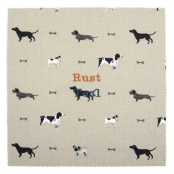 Woof Tea Towel -Sophie Allport all32000 woof fabric swatch cut out personalisation high res square a5b3e9aa f849 4081 8d32 9d8c314b9433