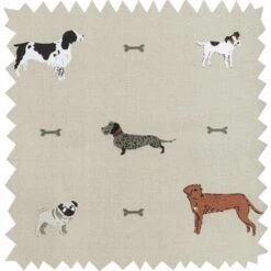 Woof Roller Hand Towel 5 Woof Roller Hand Towel -Sophie Allport all32000 woof fabric swatch high res f27b9646 6d92 4801 8fed 04acab4442ba