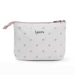 Hearts Canvas Wash Bag 8 Hearts Canvas Wash Bag -Sophie Allport all34515 hearts canvas wash bag large cut out high res squarr