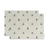 Bees Fabric Placemats (Set Of 2)