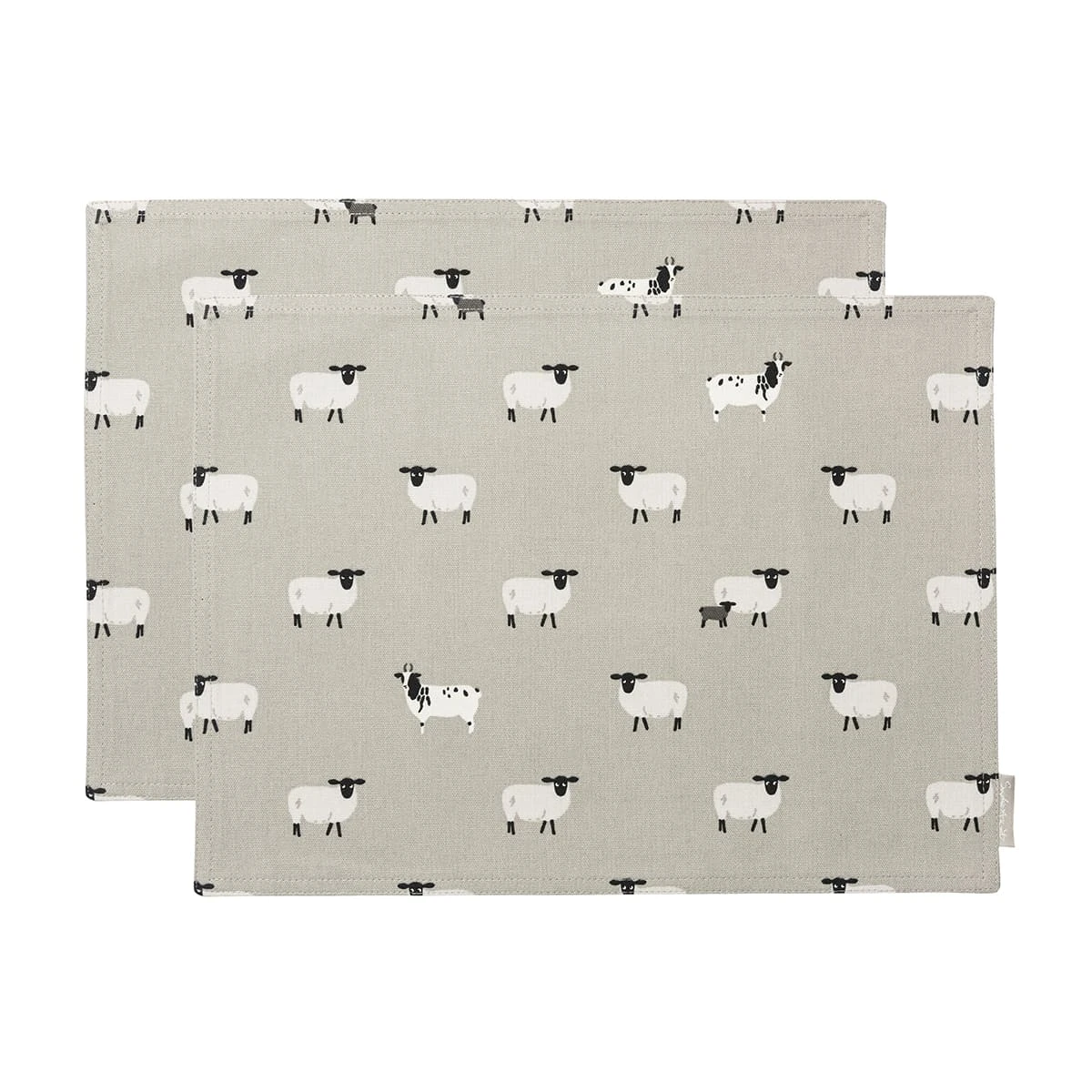 Sheep Fabric Placemats (Set Of 2) 1 Sheep Fabric Placemats (Set Of 2)