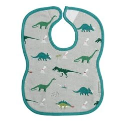 Dinosaur Bibs (Set Of 2) -Sophie Allport all45500 dinosaurs child bib cut out high res