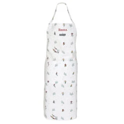 Skiing Adult Apron -Sophie Allport all49250 skiing adult apron cut out high res square