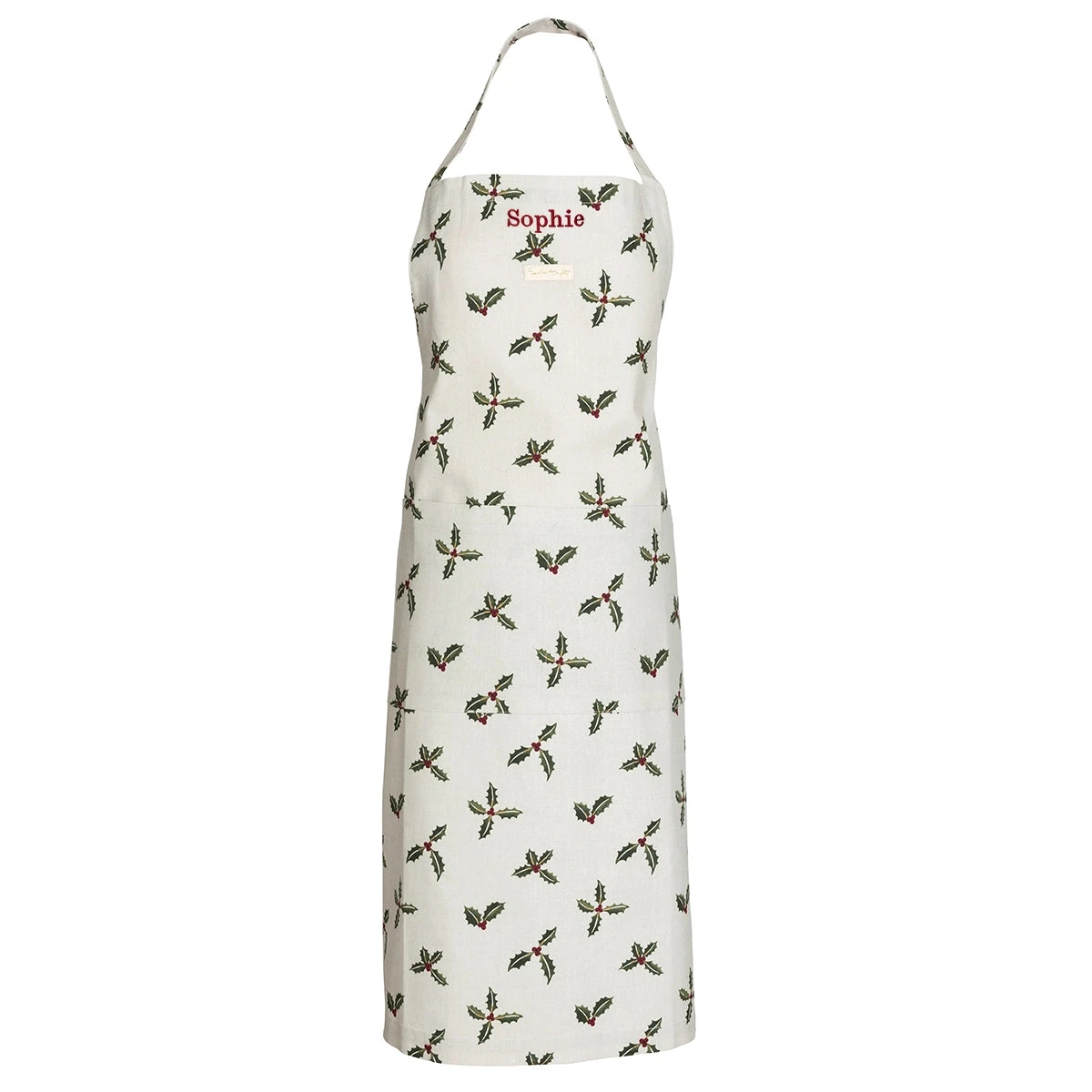 Holly & Berry Adult Apron 3 Holly & Berry Adult Apron - Image 3