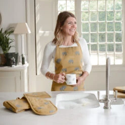 Elephant Adult Apron -Sophie Allport all54250 elephant zsl adult apron lifestyle web 2 8f809839 cf2a 4739 9b5c 16bf33ec9d69