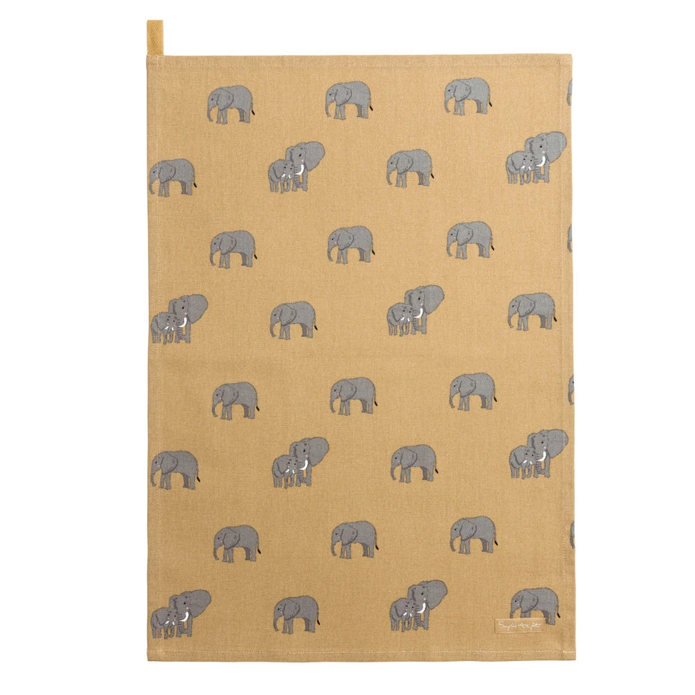 Elephant Tea Towel 1 Elephant Tea Towel