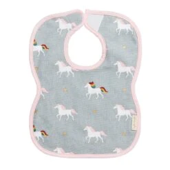 Unicorn Bibs (Set Of 2) -Sophie Allport all55500 unicorn child bib cut out high res