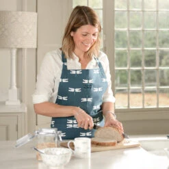 Dragonfly Adult Apron -Sophie Allport all57250 dragonfly adult apron lifestyle web