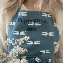 Dragonfly Adult Apron -Sophie Allport all57250 dragonfly apron personalisation lifestyle high res square