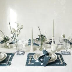 Dragonfly Fabric Placemats (Set Of 2) 10 Dragonfly Fabric Placemats (Set Of 2) -Sophie Allport all57820s2 all57300 coc5701 dragonfly table setting lifesyle high res square cbf5569c 462a 48f5 b293 0910c1bee393