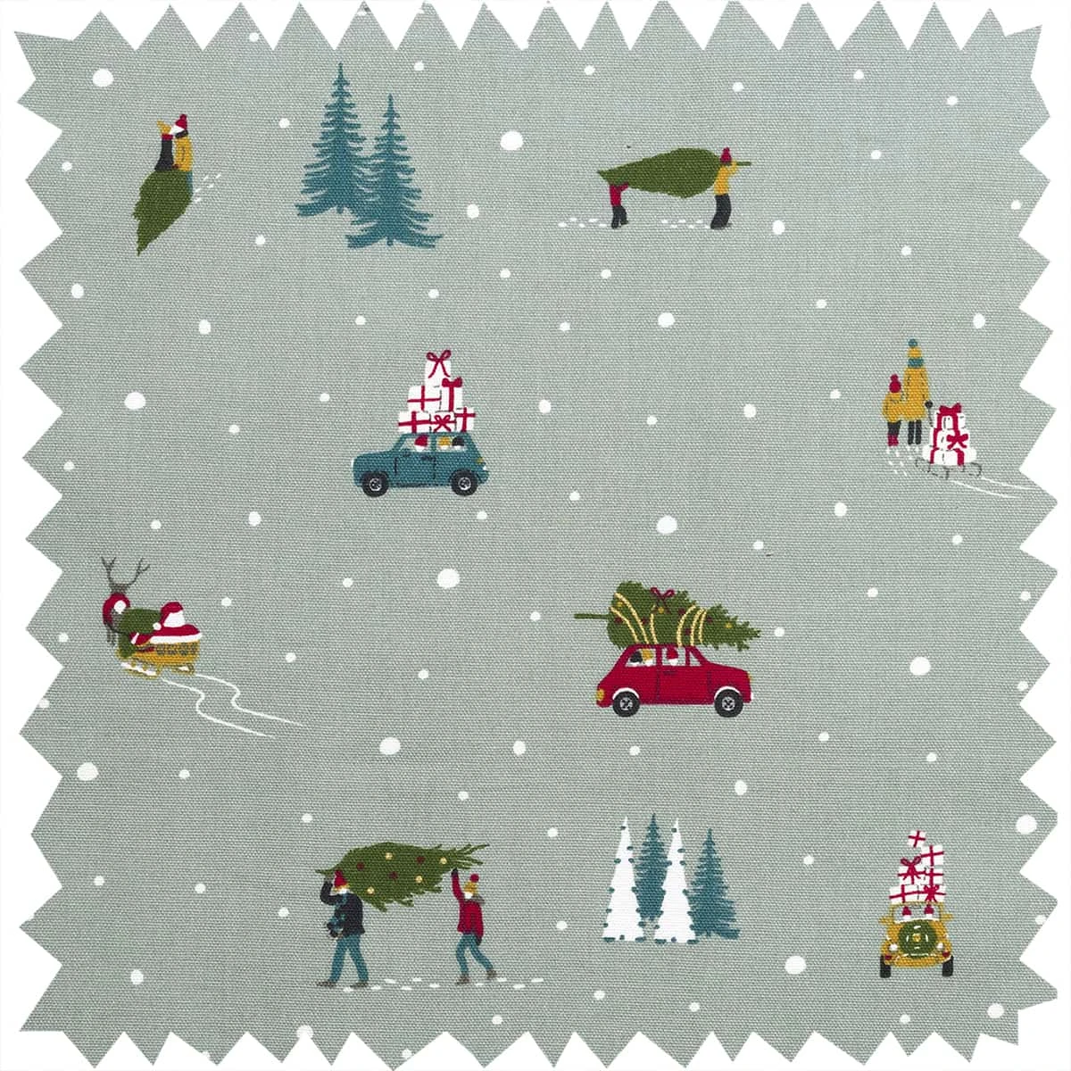 Home For Christmas Napkins (Set Of 4) 2 Home For Christmas Napkins (Set Of 4) - Image 2