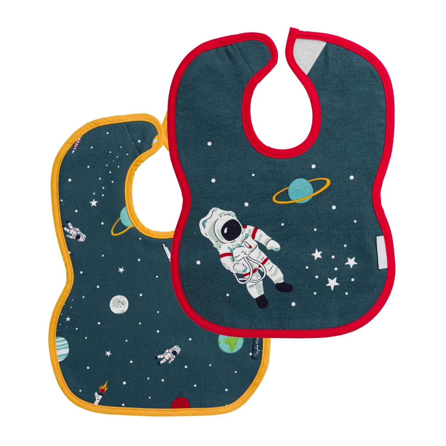 Space Bibs (Set Of 2) 1 Space Bibs (Set Of 2)