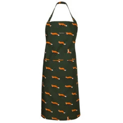 Foxes Adult Apron -Sophie Allport all63250 foxes adult apron cut out high res square