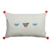 Butterflies Embroidered Cushion