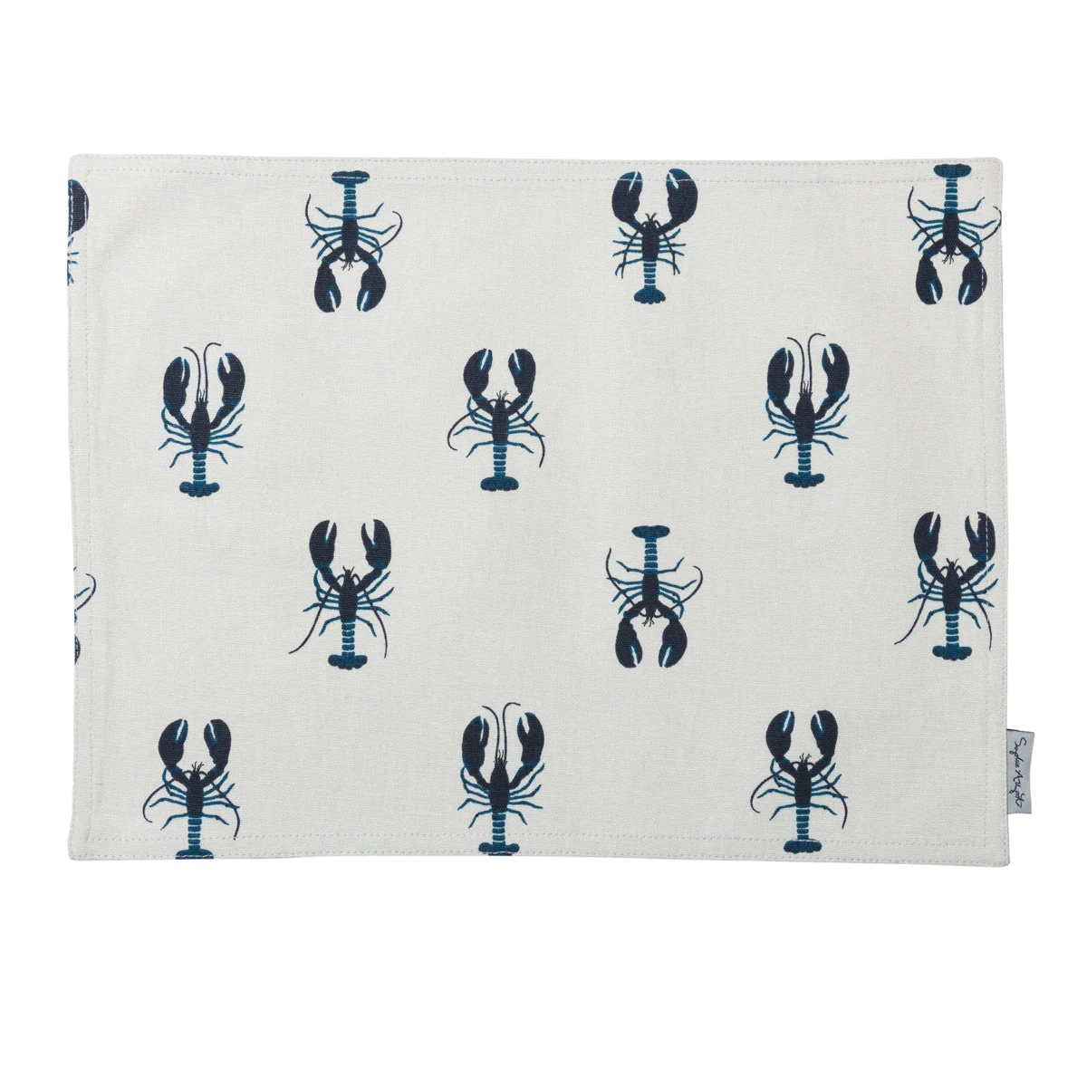 Lobster Fabric Placemat 1 Lobster Fabric Placemat