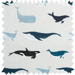 Whales Fabric By The Metre