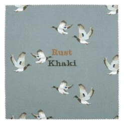 Ducks Adult Apron -Sophie Allport all71000 ducks fabric swatch personalisation cut out high res square