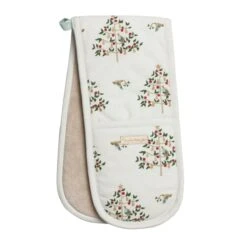Partridge In A Pear Tree Double Oven Glove