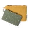 Hedgehogs Canvas Pouch (Set Of 2)