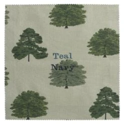 Trees Adult Apron -Sophie Allport all85000 parkland trees fabric swatch personalisation cut out high res square