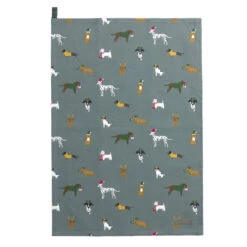 Christmas Dogs Tea Towel (Set Of 2) 14 Christmas Dogs Tea Towel (Set Of 2) -Sophie Allport all87602 christmas dogs tea towel set of 2 2 cut out high res square