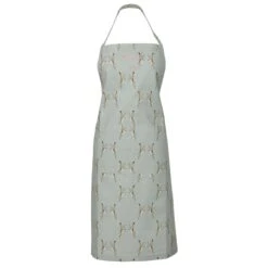 Boxing Hares Adult Apron -Sophie Allport all95175 boxing hares adult apron cut out personalisation high res square