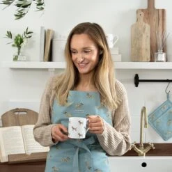 Terriers Mug -Sophie Allport all98250 bm9801 border terrier adult apron and standard mug lifestyle high res square d68de0de 275b 440d 9e82 06039fc0adc2