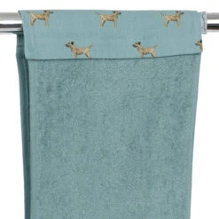 Terriers Roller Hand Towel -Sophie Allport all98610 border terrier roller hand towel 2 cut out high res square 869a9abe 8bbb 4af2 a90d e00dd467693c