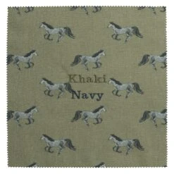Grey Horse Adult Apron -Sophie Allport all99000 grey horse fabric swatch cut out personalisation high res square