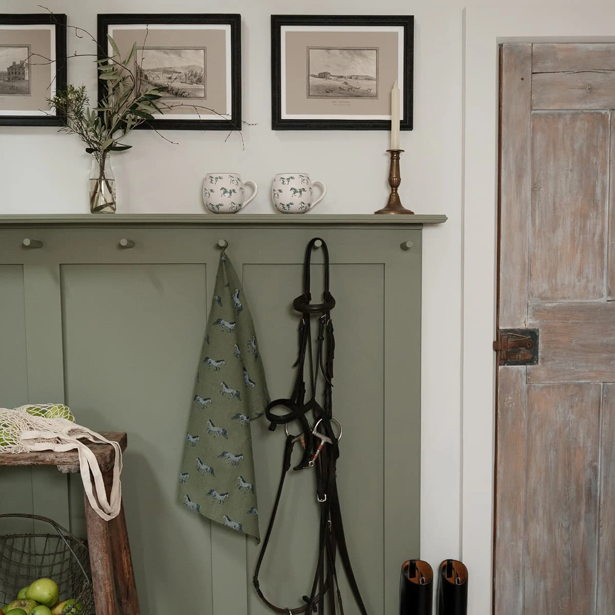 Grey Horse Tea Towel (Set Of 2) 4 Grey Horse Tea Towel (Set Of 2) - Image 4