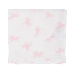 Unicorn Muslins (Pack Of 2) 7 Unicorn Muslins (Pack Of 2) -Sophie Allport ba55400 unicorn muslin 2 cut out high res square