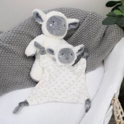 Sheep Soft Toy -Sophie Allport bast4301 babc432525 sheep soft toy and blankie comforter lifestyle high res square