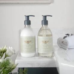 Honey Spiced Lavender Hand Wash - 300ml 8 Honey Spiced Lavender Hand Wash - 300ml -Sophie Allport bbhwhsl300 bbhlhsl300 honey spiced lavender hand wash and lotion lifestyle high res square 33e7a578 407f 4f36 9c33 1f96663ef6ea