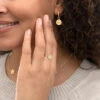 Bees Gold Plated Ring
