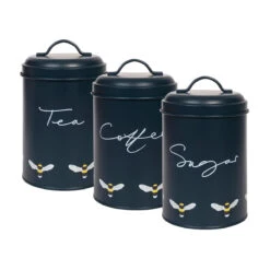 Bees Storage Tins (Set Of 3)