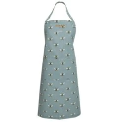 Bees Teal Adult Apron 7 Bees Teal Adult Apron -Sophie Allport bees teal adult apron cutout all80250 2022