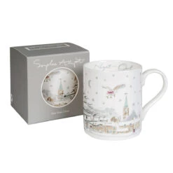 Night Owl Village Scene Mug -Sophie Allport bm3903 night owl village scene standard mug box cut out web 1 21c7fe64 245e 4ce1 85ce 88dac90e9012