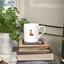 Foxes Solo Mug 9 Foxes Solo Mug -Sophie Allport bm6302 foxes standard mug solo lifestyle 2 high res square