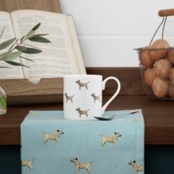 Terriers Tea Towel (Set Of 2) -Sophie Allport bm9801 all98602 border terrier standard mug and tea towel set of 2 lifestyle high res square 7995653f 94c7 487a 8e30 49195fc8c9d4