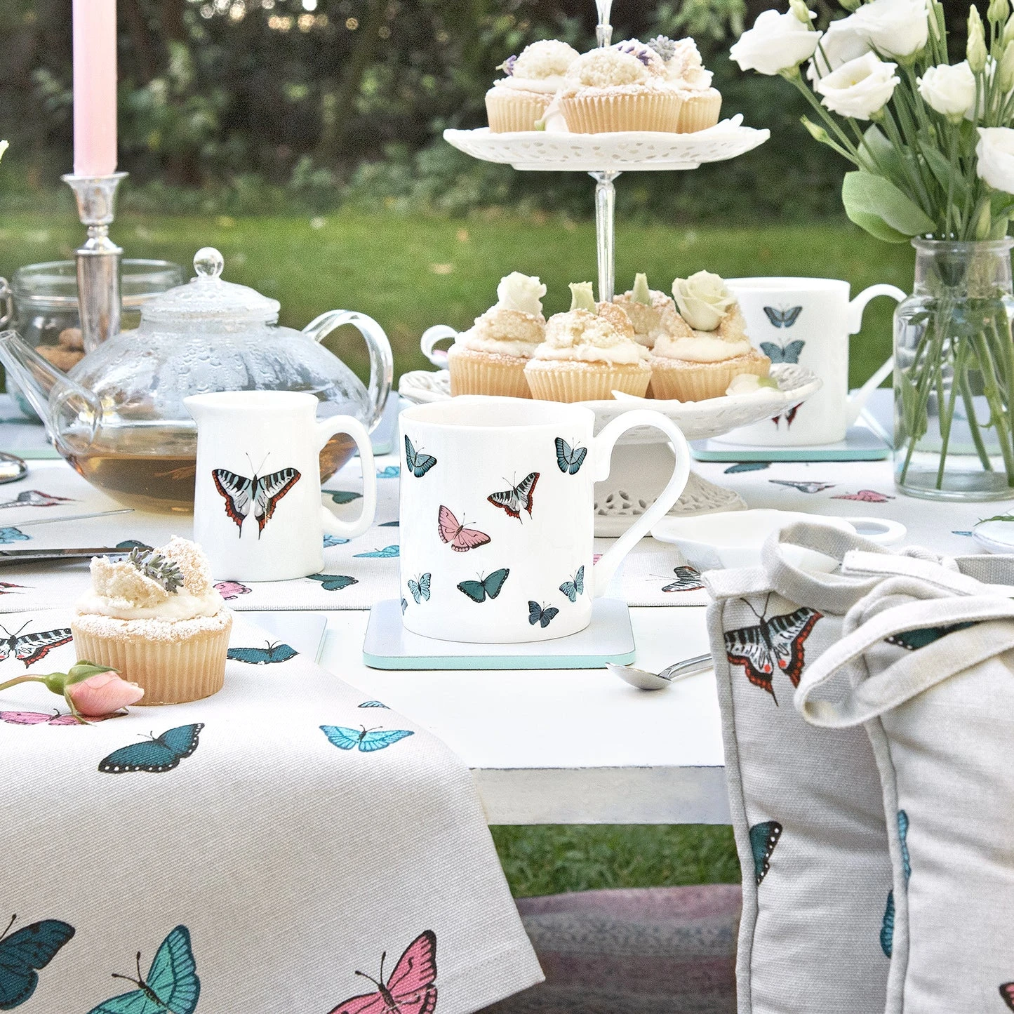 Butterflies Mug 2 Butterflies Mug - Image 2