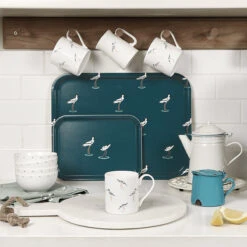Coastal Birds Serving Tray - Large 5 Coastal Birds Serving Tray - Large -Sophie Allport coastal birds kitchen collection lifestyle 3 high res square bb868c18 7f47 4a86 9463 15a2f0a89179