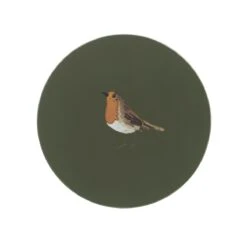 Robin Circular Coasters (Set Of 4)