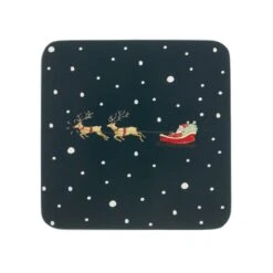 Home For Christmas Coasters (Set Of 4)