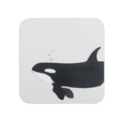 Whales Coasters (Set Of 4) -Sophie Allport coc6901 whales coasters set of 4 4 cut out high res square