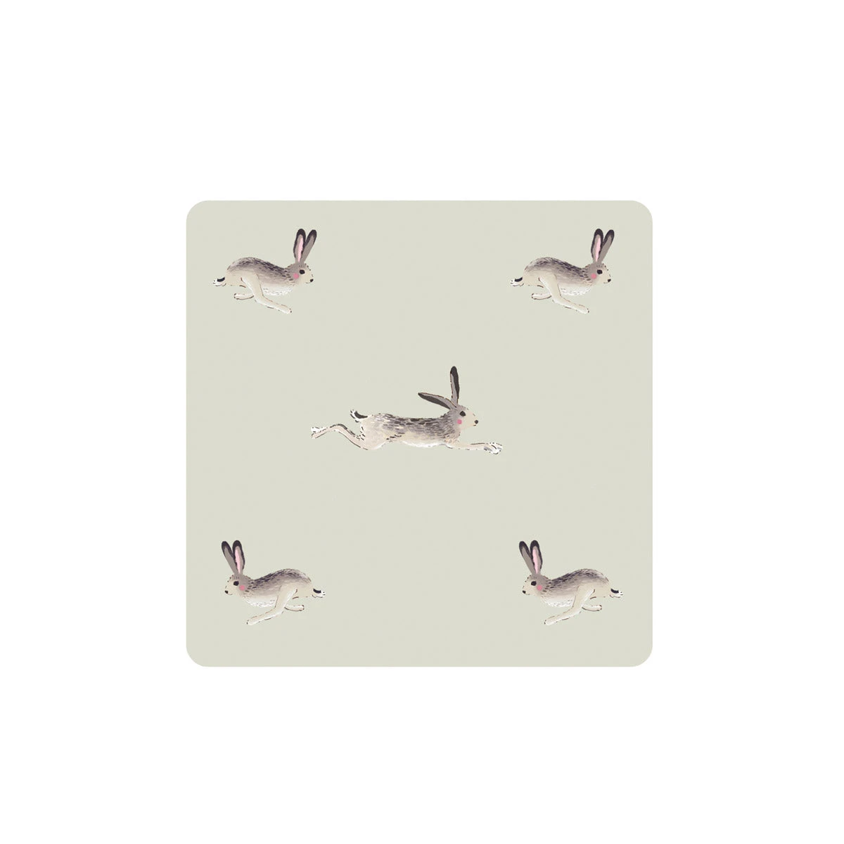 Hare Coasters (Set Of 4) 1 Hare Coasters (Set Of 4)