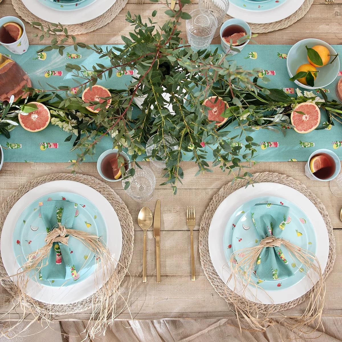 Cocktails Melamine Dinner Plate 5 Cocktails Melamine Dinner Plate - Image 5