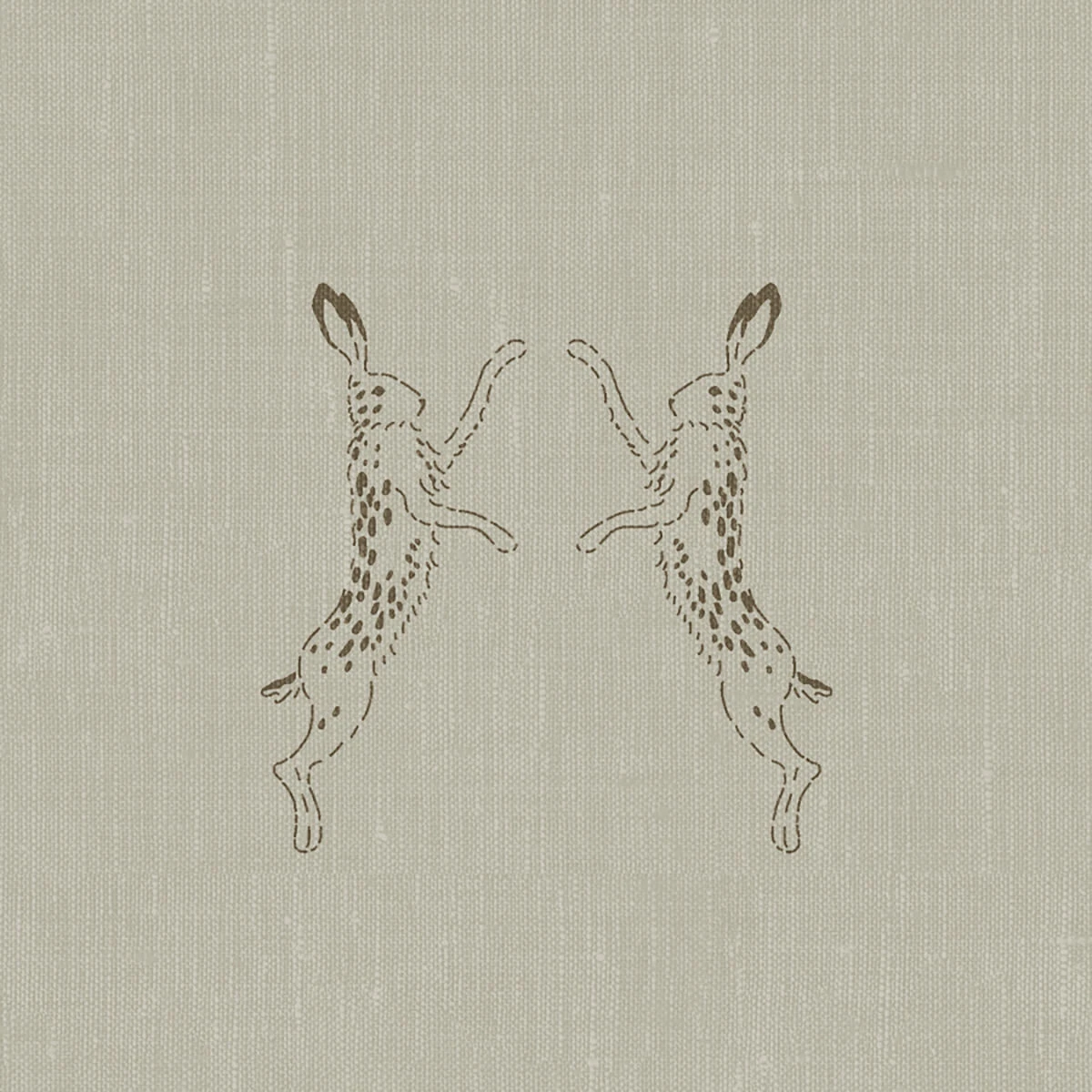 Boxing Hares Natural Made To Measure Curtains 2 Boxing Hares Natural Made To Measure Curtains - Image 2