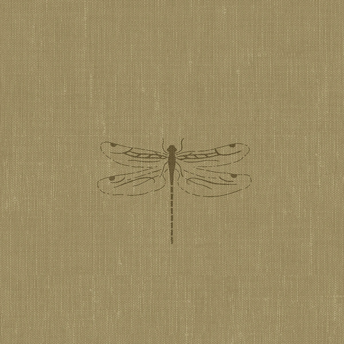 Dragonfly Ochre Made To Measure Curtains 2 Dragonfly Ochre Made To Measure Curtains - Image 2