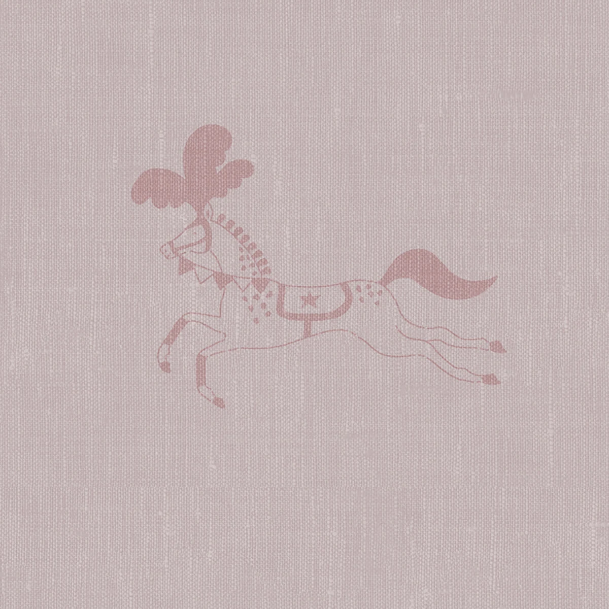 Fairground Ponies Blush Made To Measure Curtains 2 Fairground Ponies Blush Made To Measure Curtains - Image 2